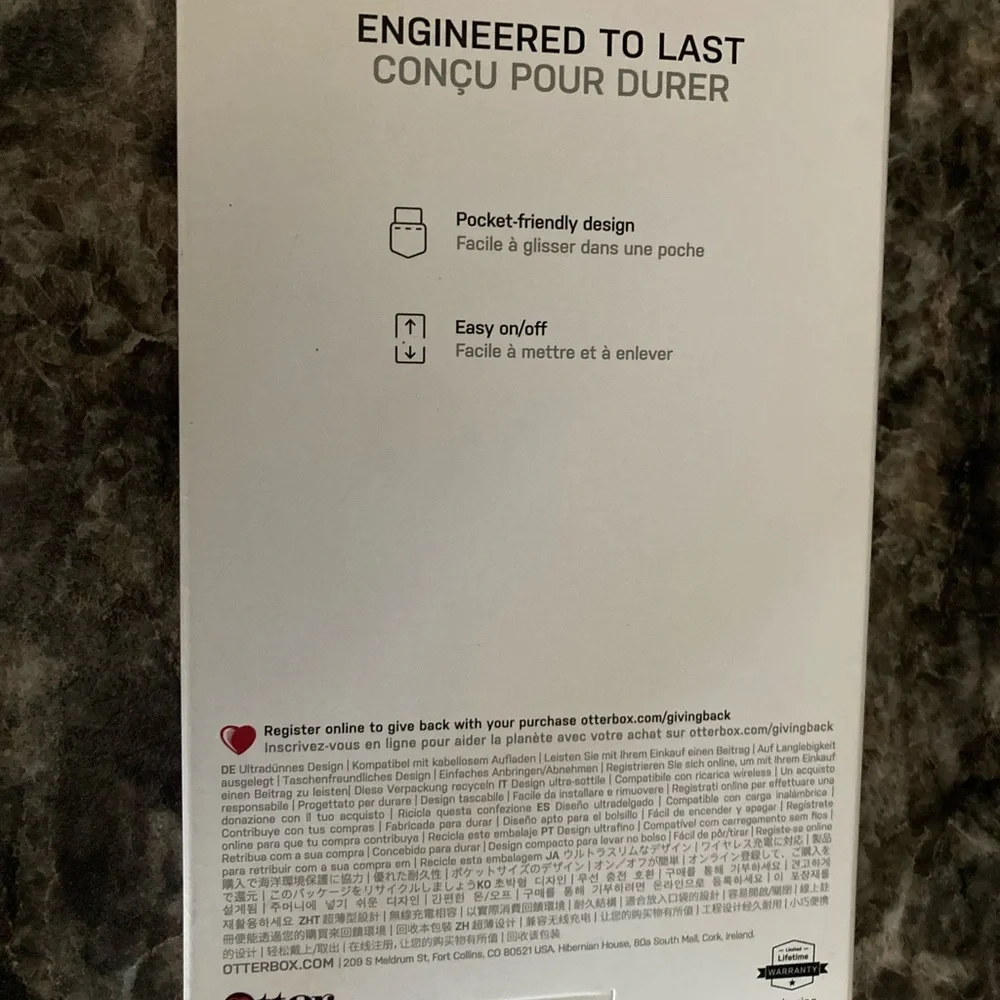 NIB OtterBox Clearly Protected Phone Case Samsung Galaxy A21 Clear